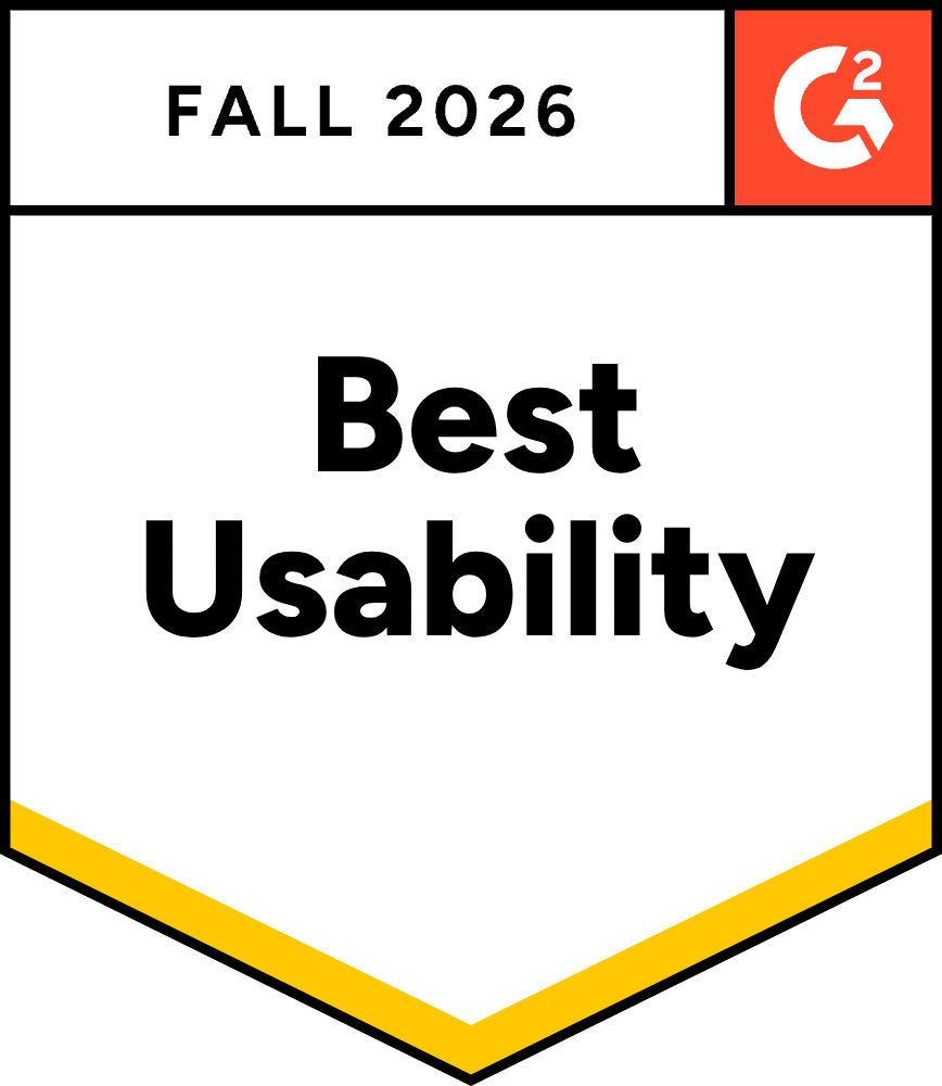 G2 Fall 2026 Best Usability