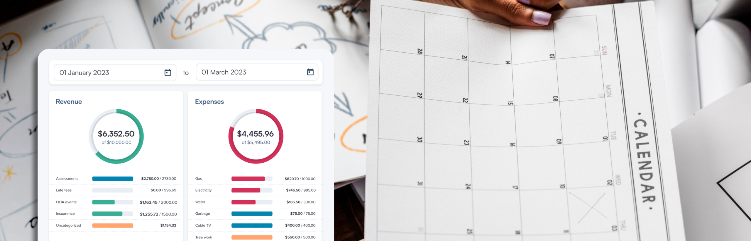 HOA reserve fund accounting