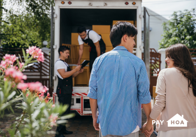 Pay HOA Blog - Moving Into an HOA - Header Moving into a new community can stress a person physically, mentally, and emotionally, but HOA software can lessen the stress of plugging into the neighborhood.